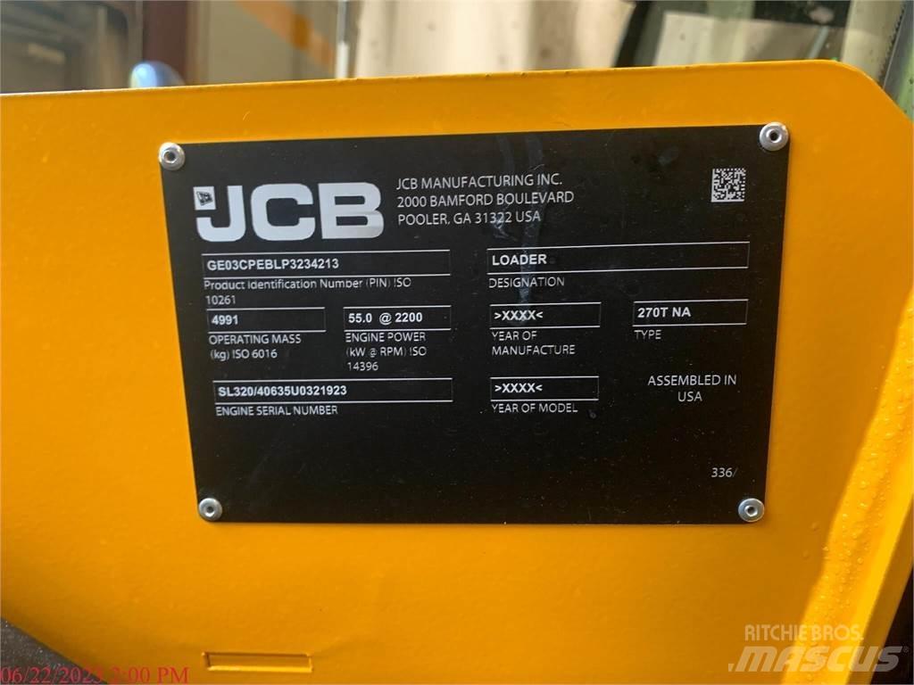JCB 270T Mini Pale Gommate