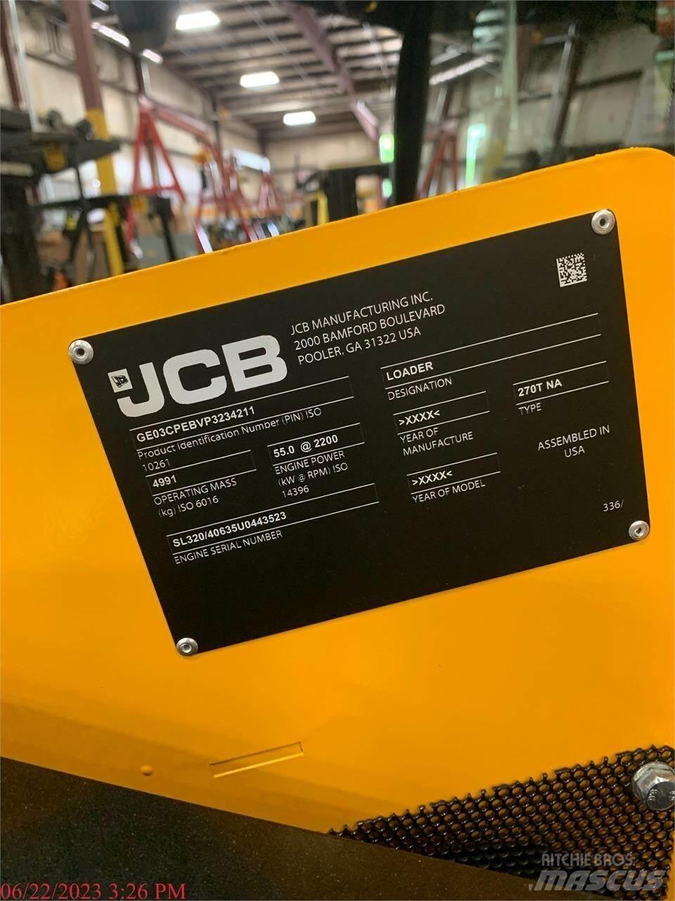 JCB 270T Mini Pale Gommate