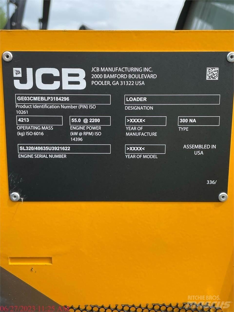 JCB 300 Mini Pale Gommate