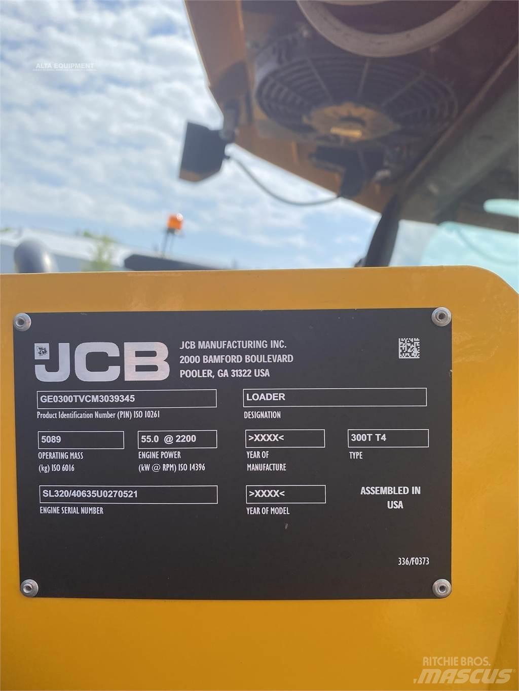 JCB 300T Mini Pale Gommate