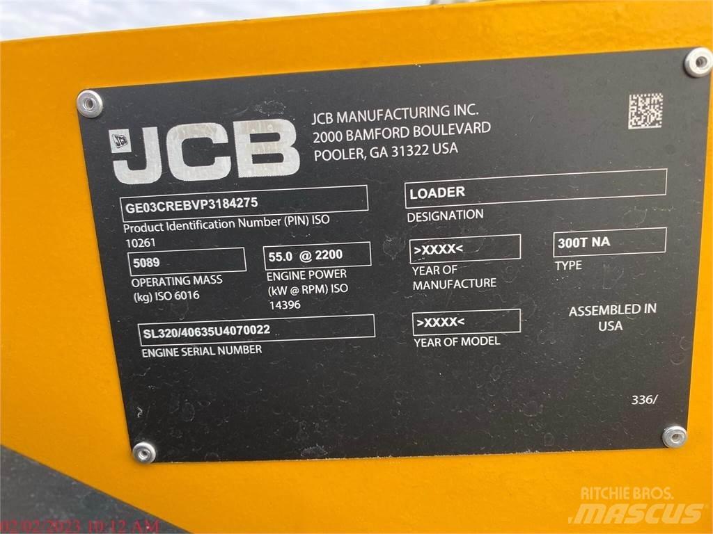 JCB 300T Mini Pale Gommate