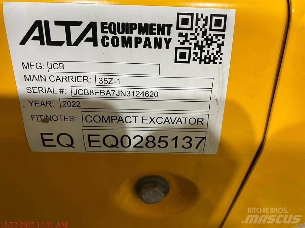 JCB 35Z-1 Miniescavatori