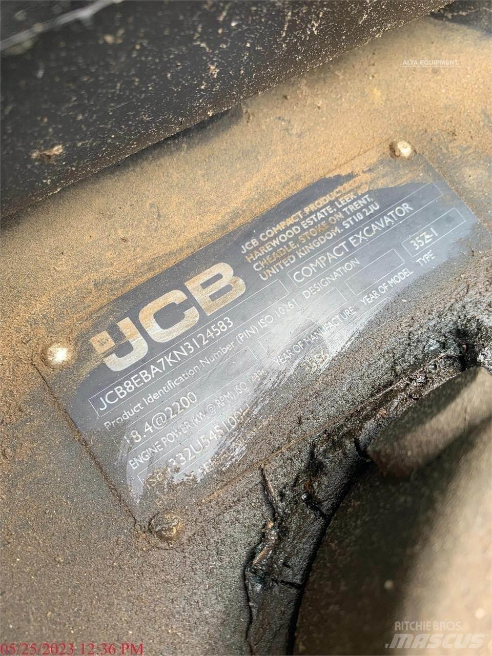 JCB 35Z-1 Miniescavatori