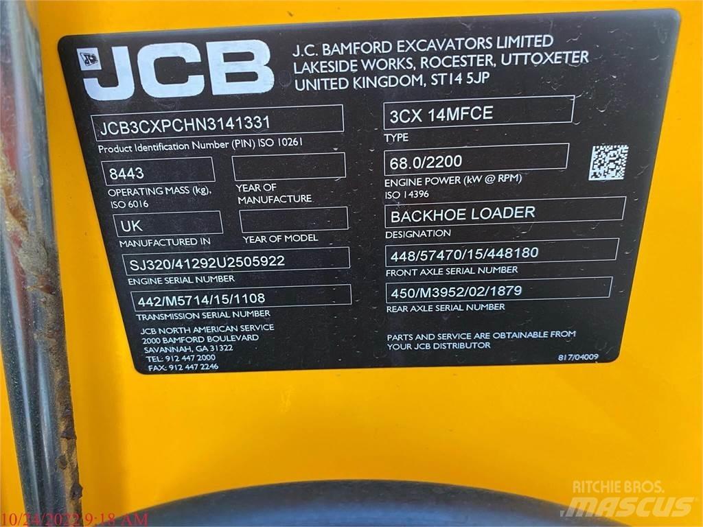 JCB 3CX14 Terne