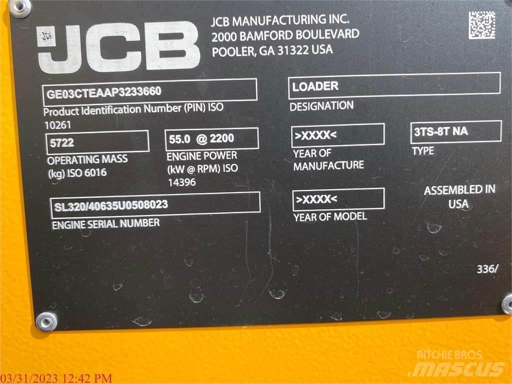 JCB 3TS-8T Mini Pale Gommate