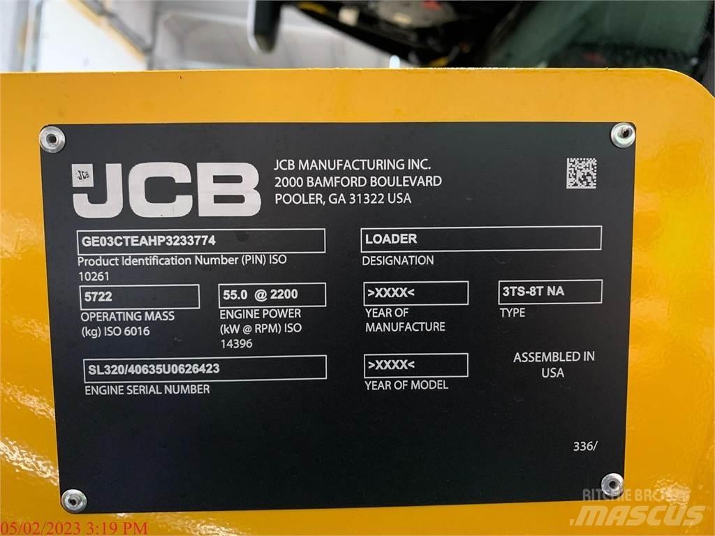 JCB 3TS-8T Mini Pale Gommate