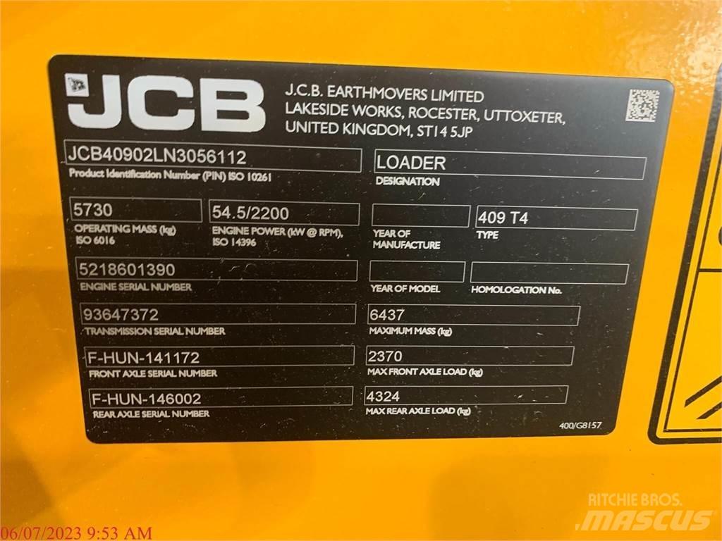 JCB 409 Pale gommate
