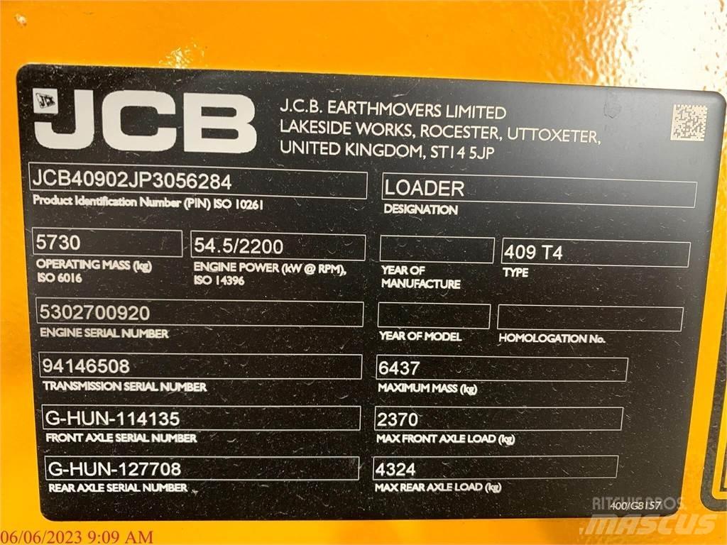 JCB 409 Pale gommate