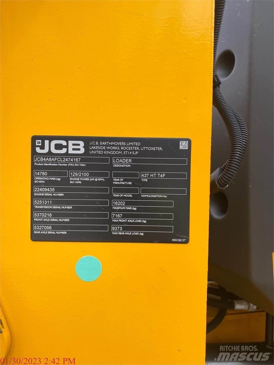 JCB 437HT Pale gommate