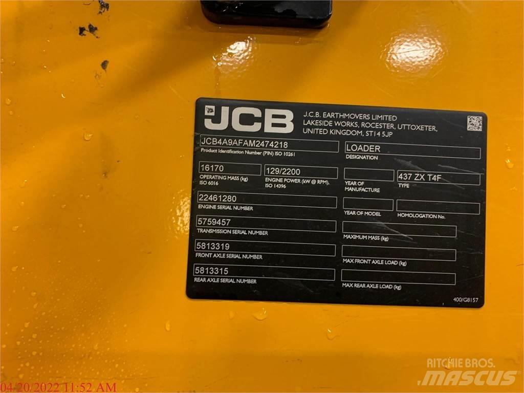 JCB 437ZX Pale gommate