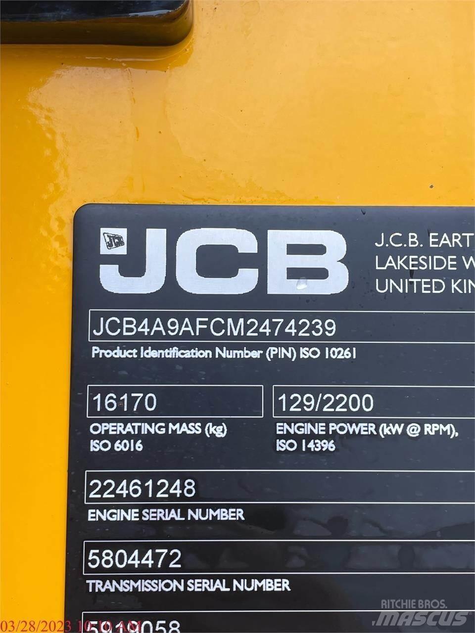 JCB 437ZX Pale gommate
