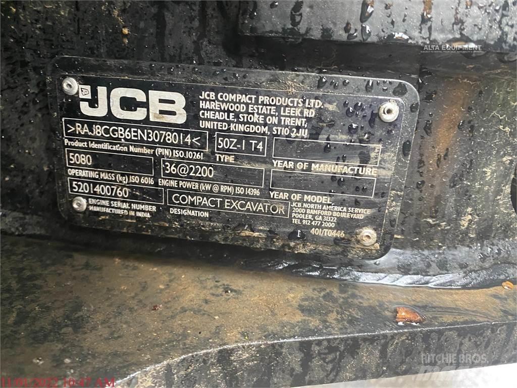 JCB 50Z-1 Miniescavatori