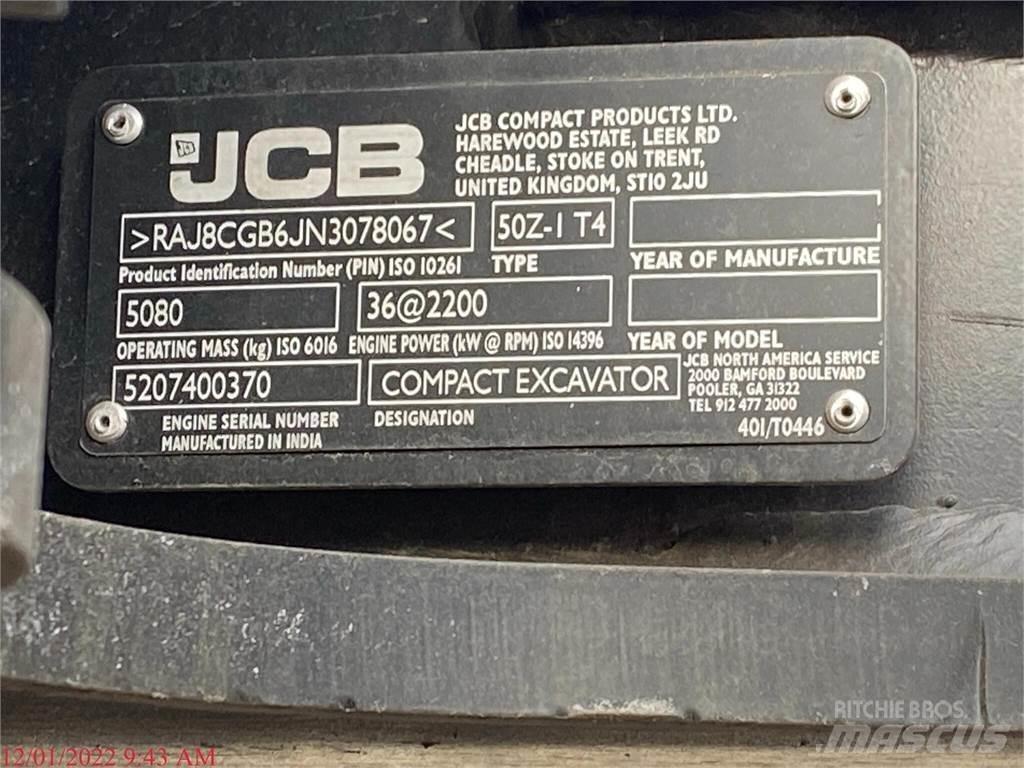 JCB 50Z-1 Miniescavatori