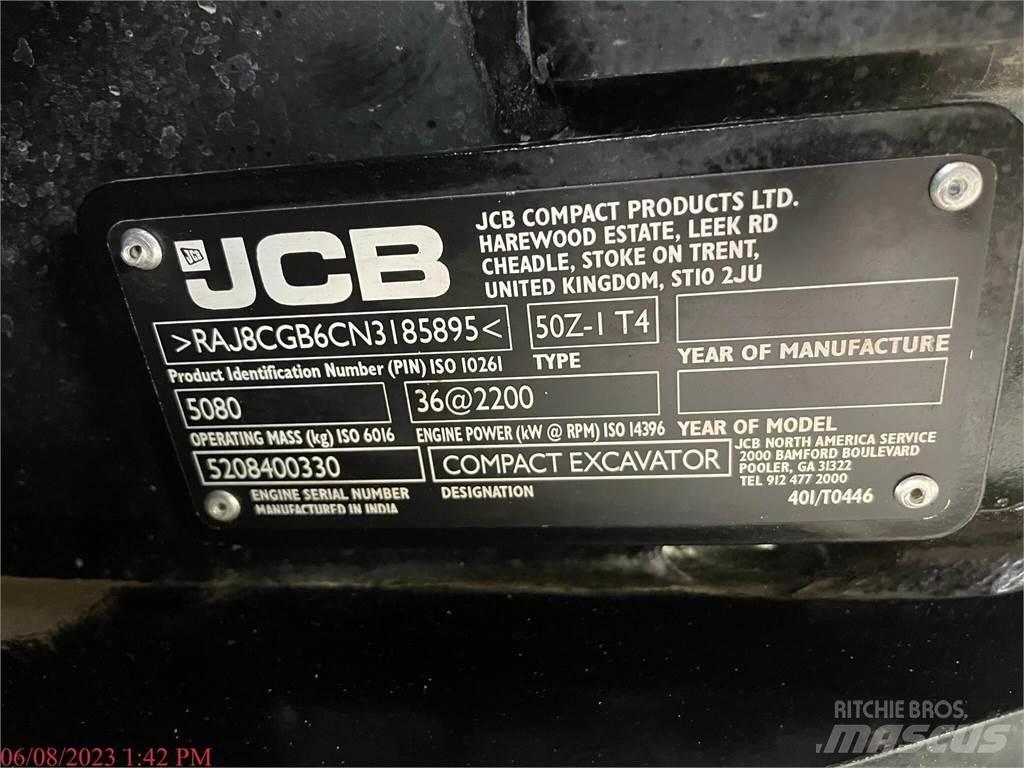 JCB 50Z-1 Miniescavatori