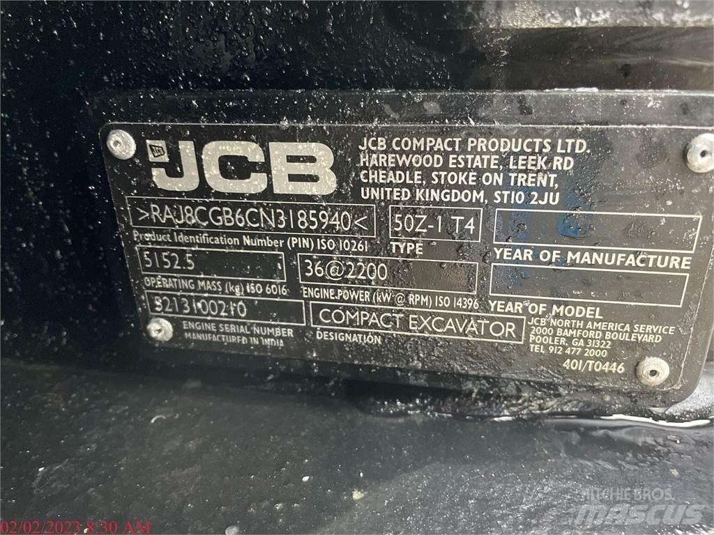 JCB 50Z-1 Miniescavatori