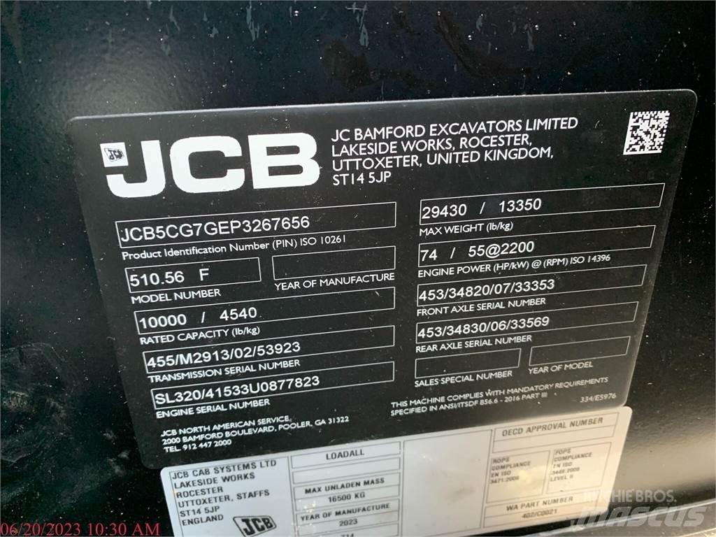 JCB 510-56 Sollevatori telescopici