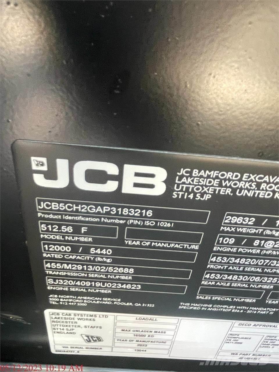 JCB 512-56 Sollevatori telescopici