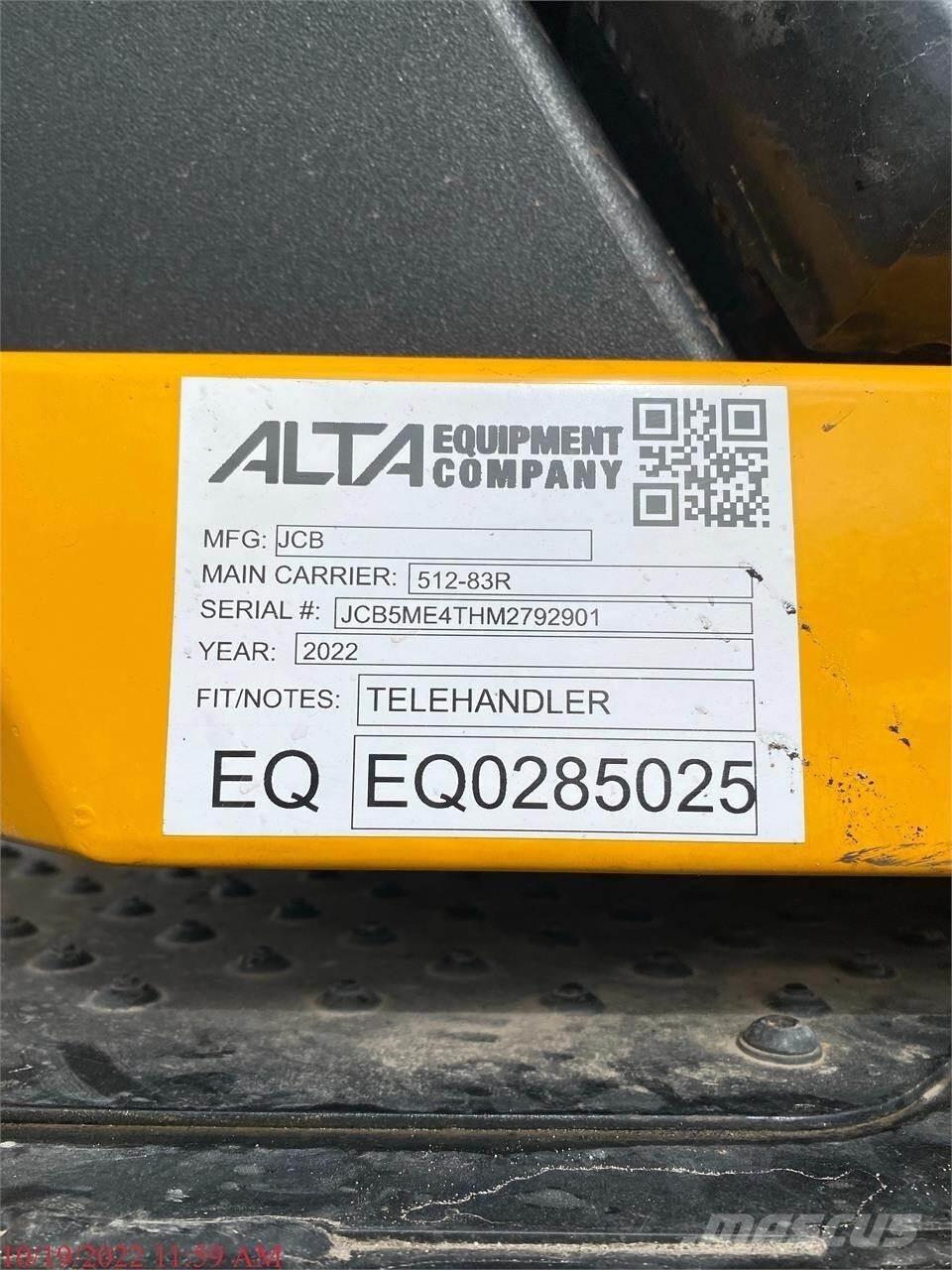JCB 512-83R Sollevatori telescopici