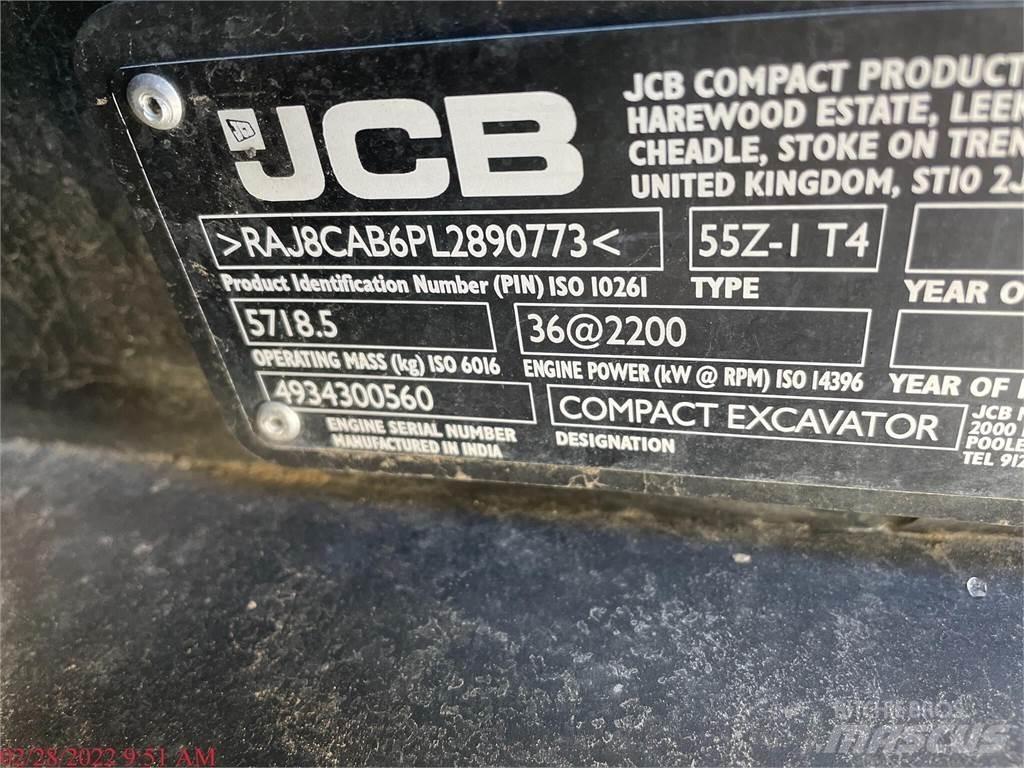 JCB 55Z-1 Miniescavatori
