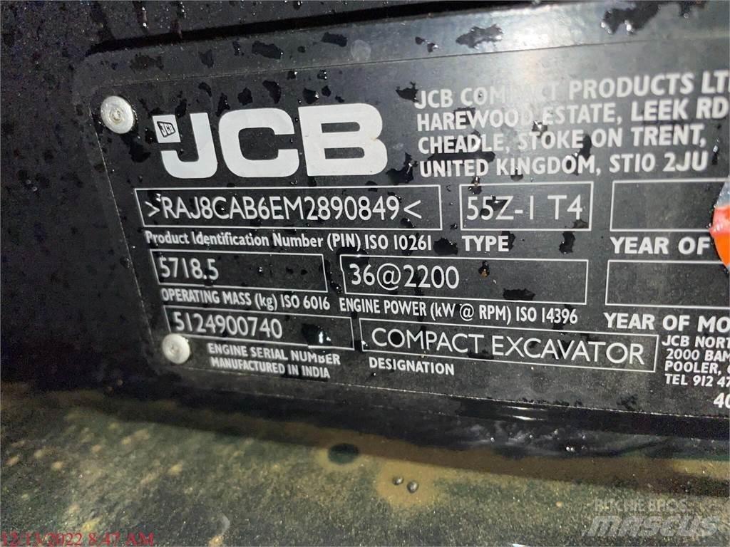 JCB 55Z-1 Miniescavatori