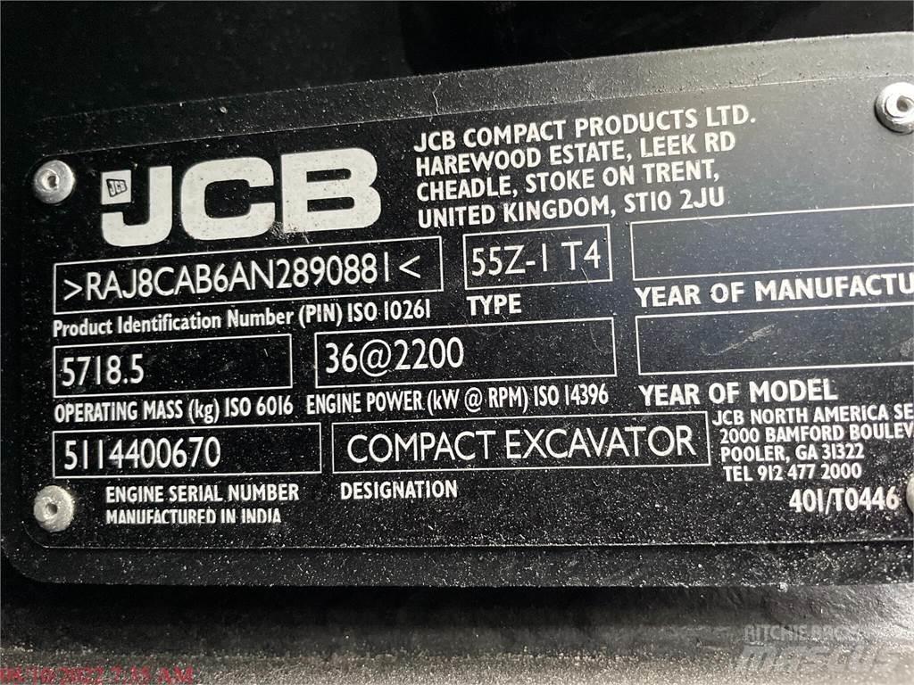 JCB 55Z-1 Miniescavatori