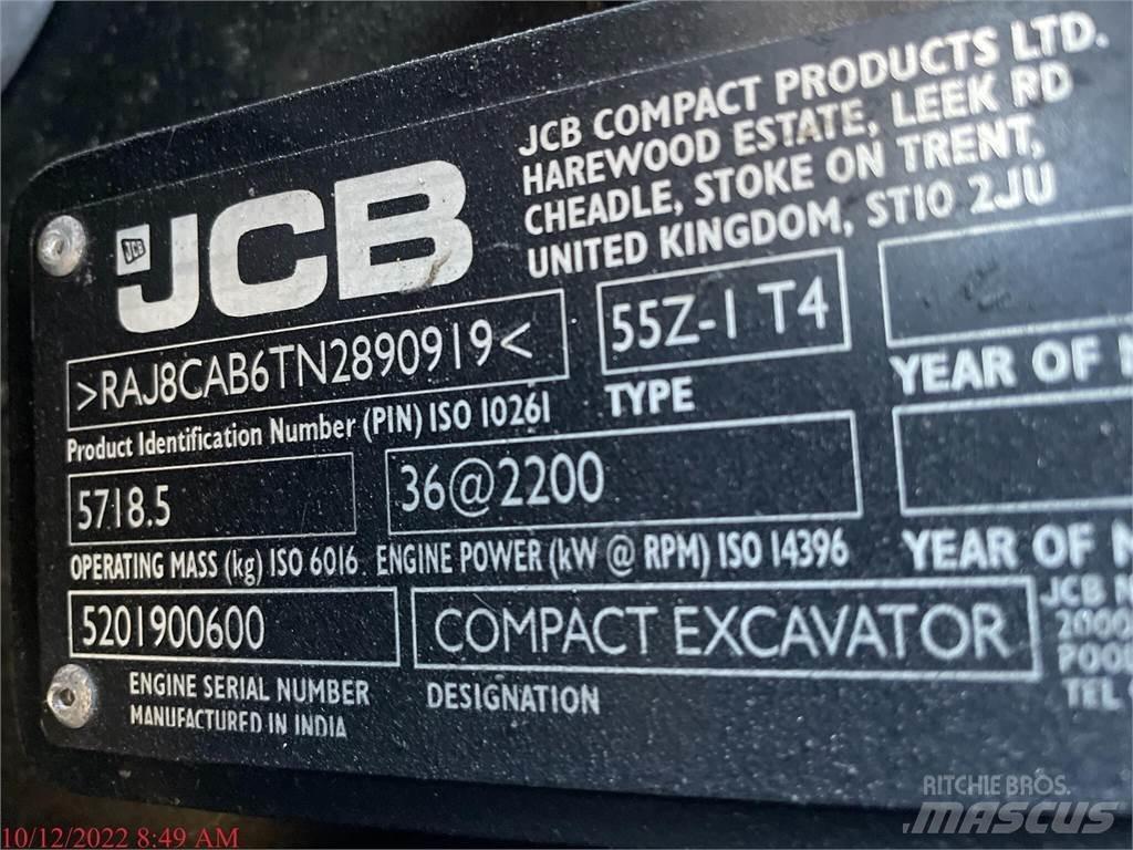 JCB 55Z-1 Miniescavatori