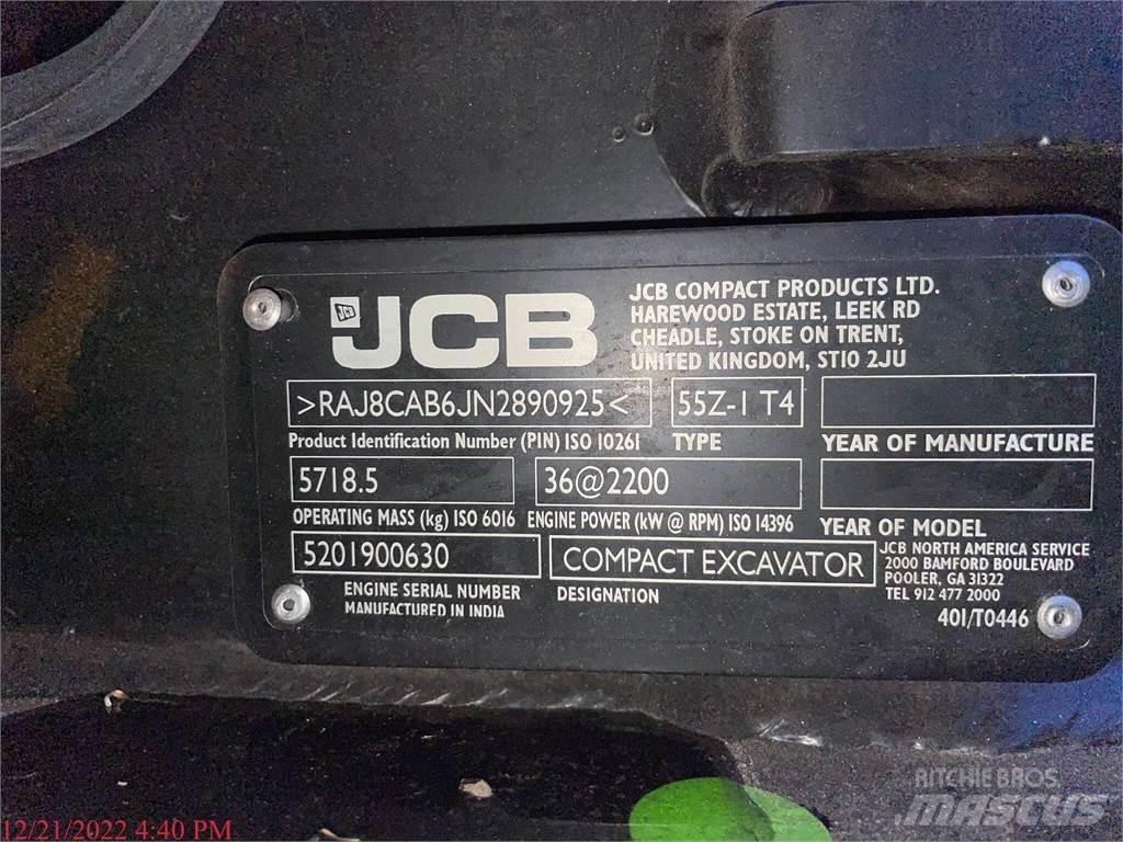 JCB 55Z-1 Miniescavatori