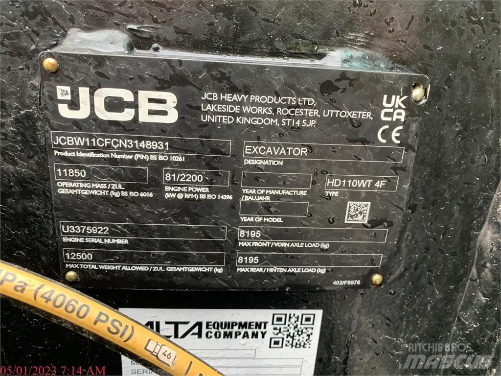 JCB HD110W Escavatori gommati