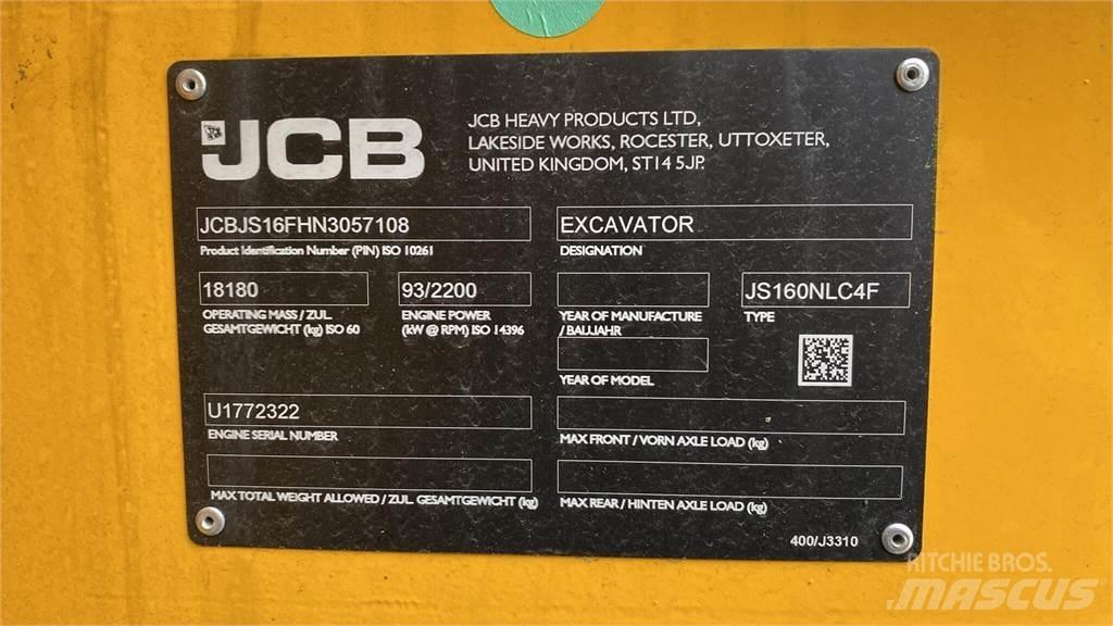 JCB JS160 Escavatori cingolati