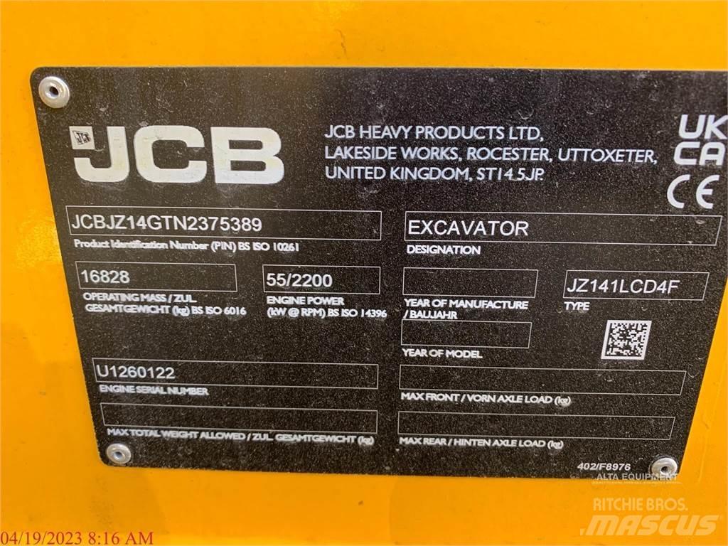 JCB JZ141 LC Escavatori cingolati
