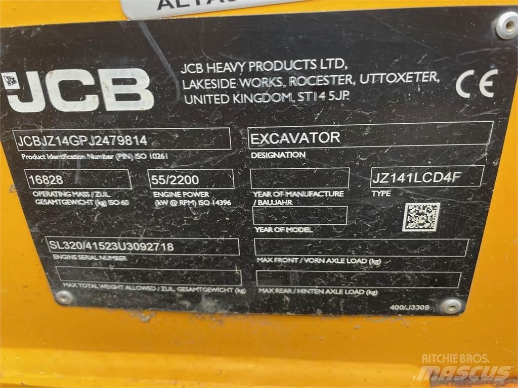 JCB JZ141 LC Escavatori cingolati