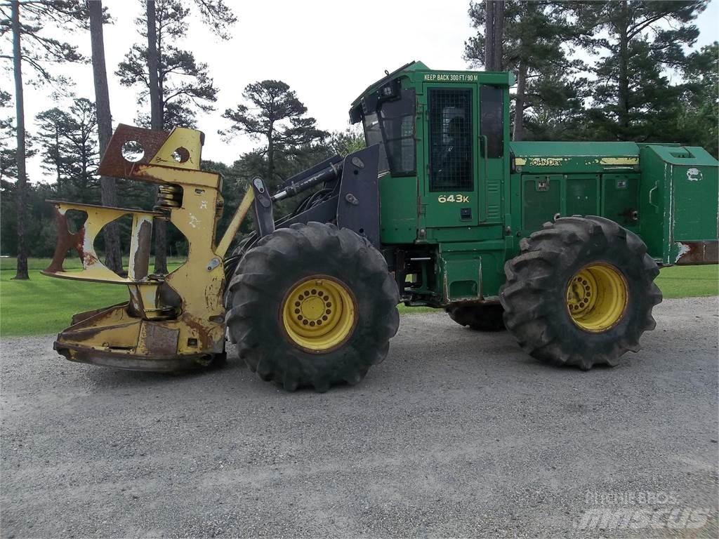John Deere 643K Abbattitrici cingolate e macchine forestali