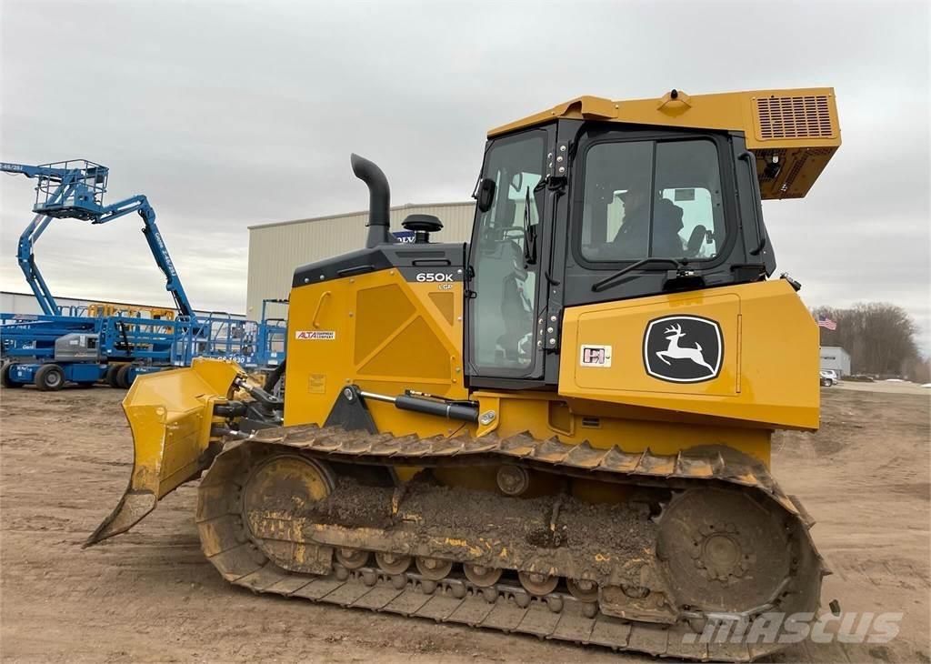 John Deere 650K LGP Dozer cingolati