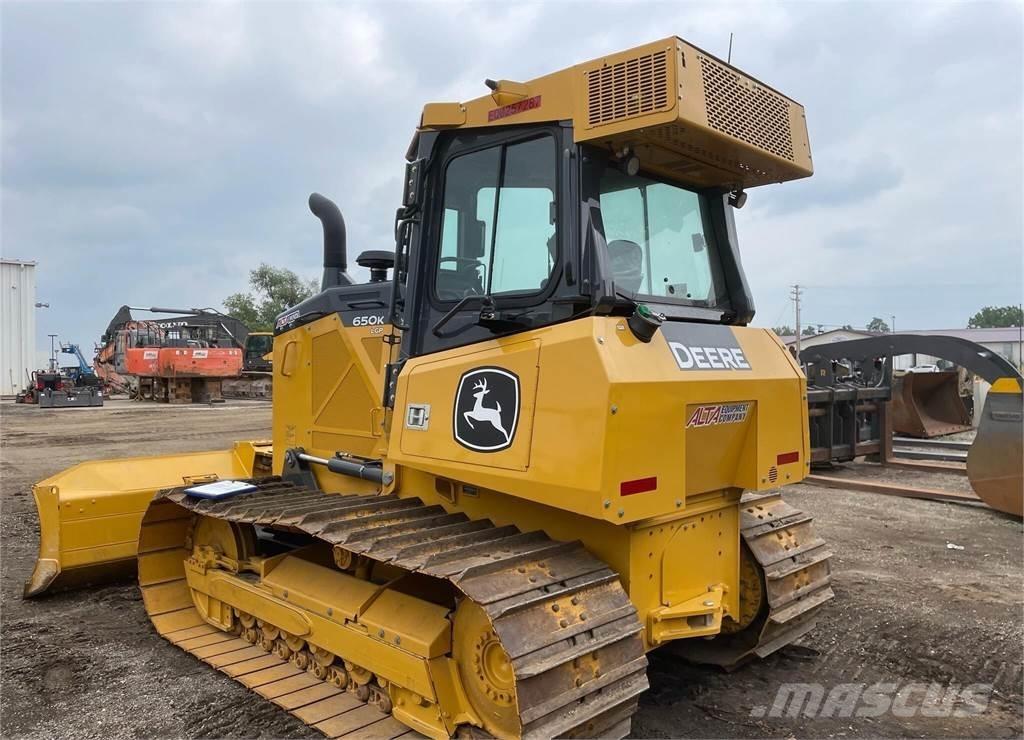 John Deere 650K LGP Dozer cingolati