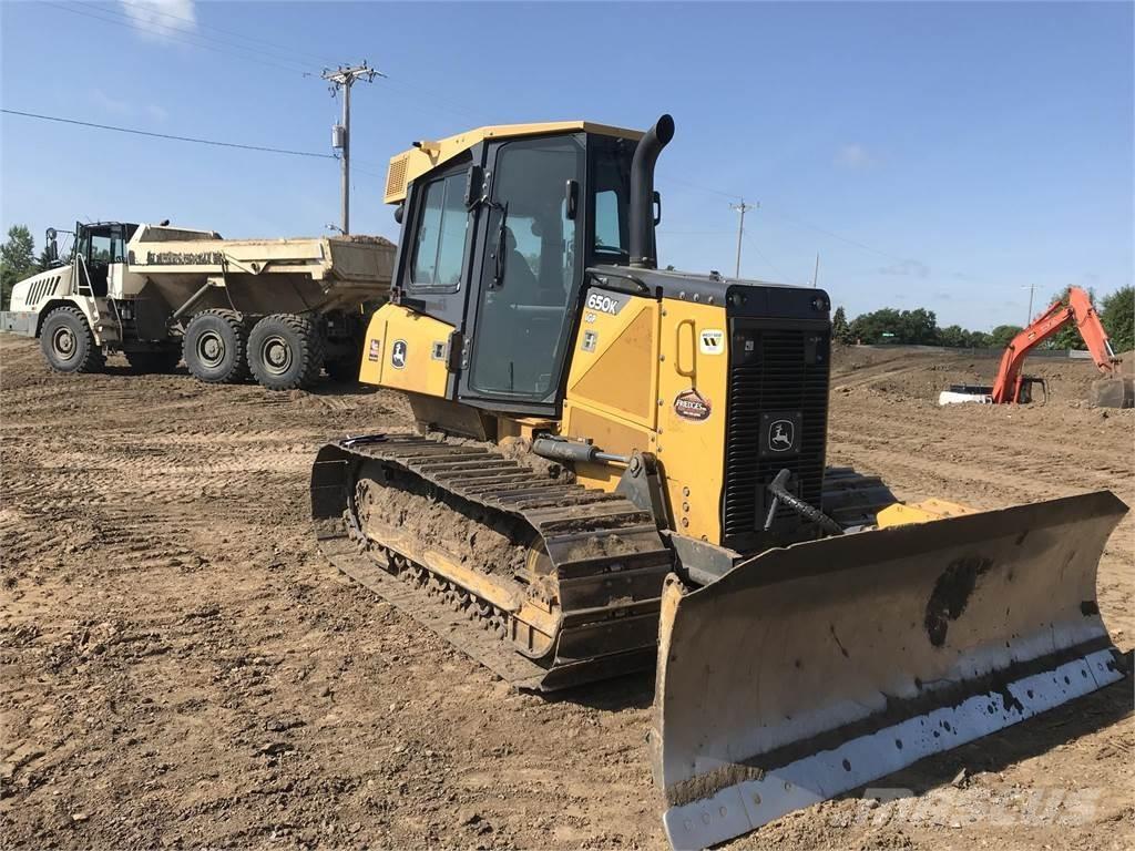 John Deere 650K LGP Dozer cingolati