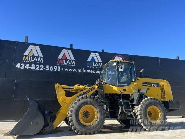 Komatsu WA270-8 Pale gommate