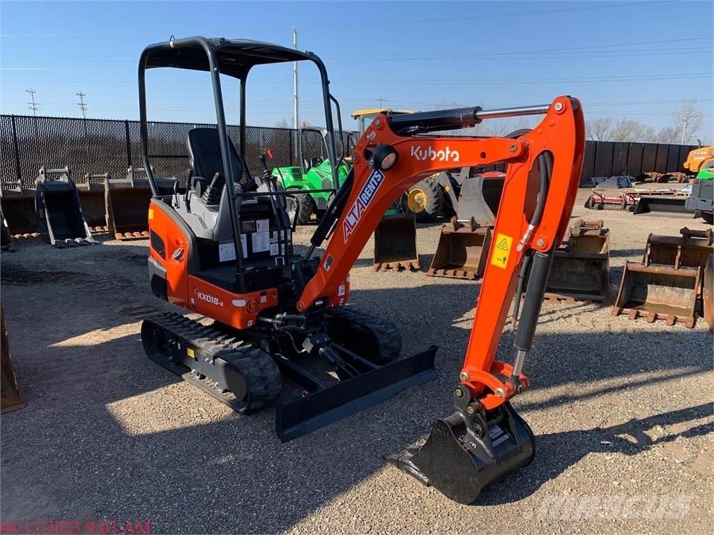 Kubota KX018-4 Miniescavatori