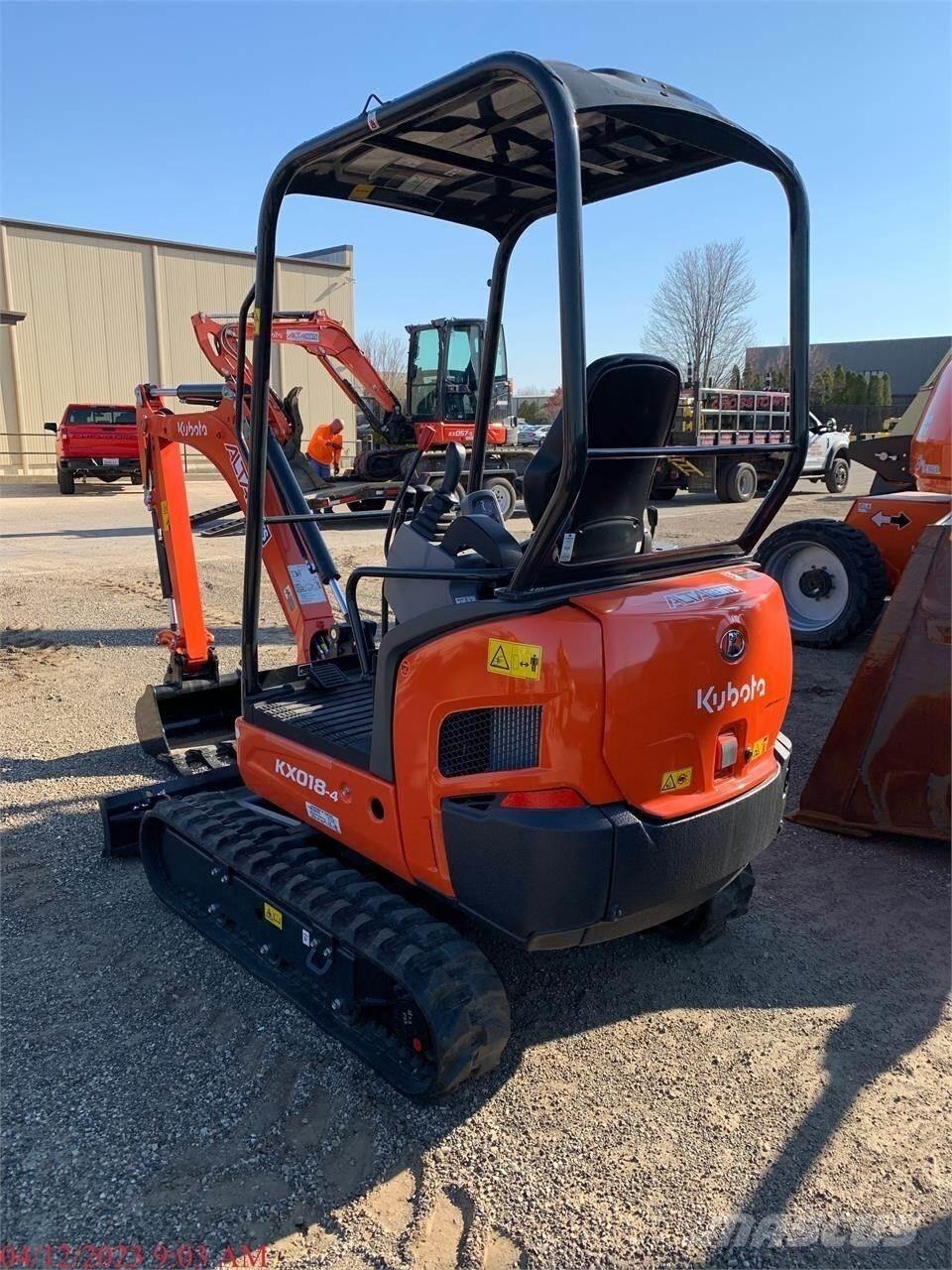 Kubota KX018-4 Miniescavatori