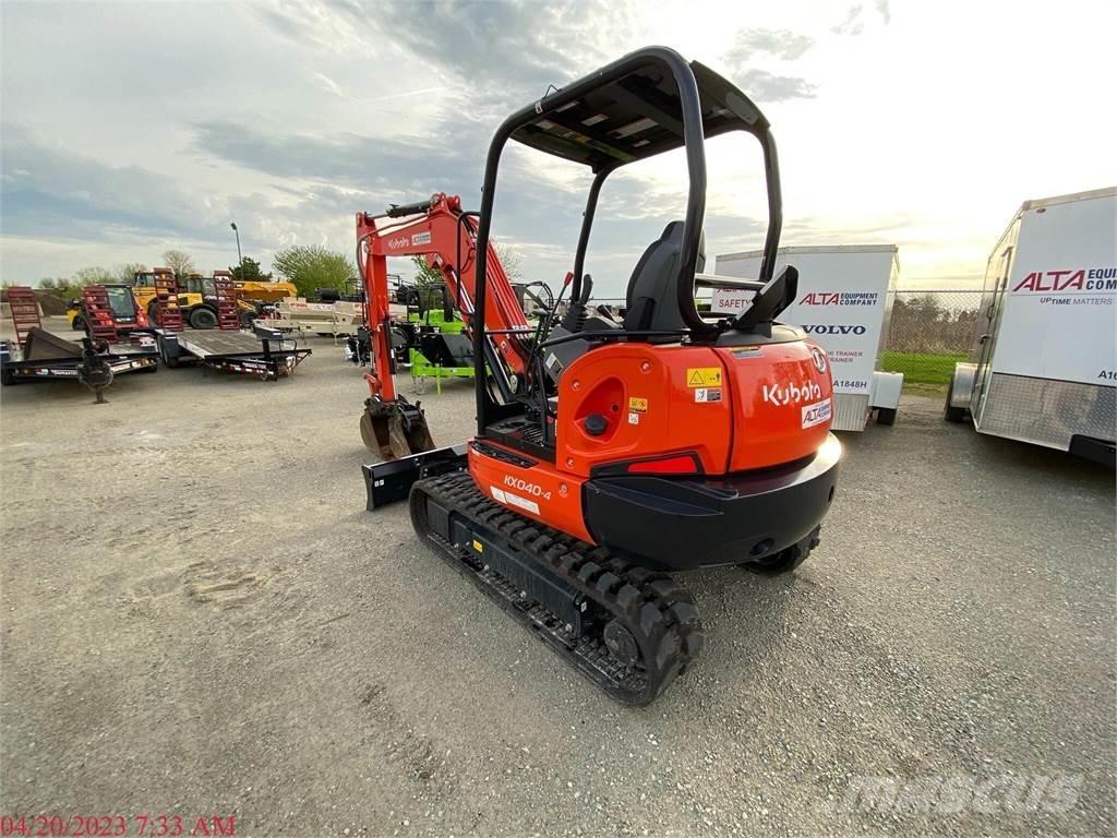 Kubota KX040-4 Miniescavatori