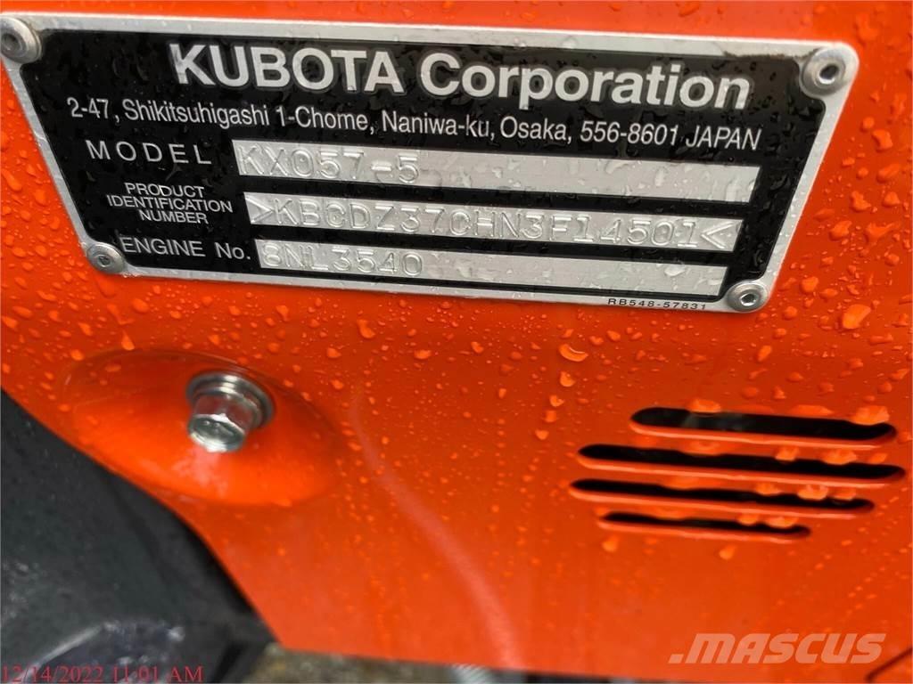 Kubota KX057-5 Escavatori cingolati