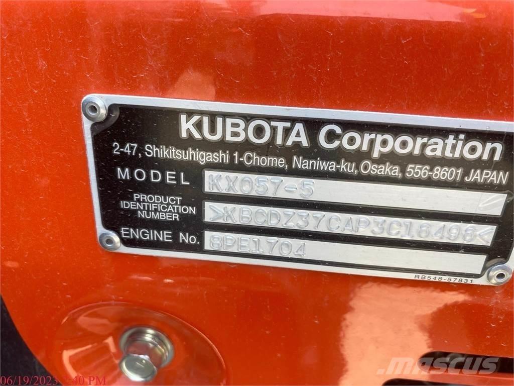 Kubota KX057-5 Escavatori cingolati