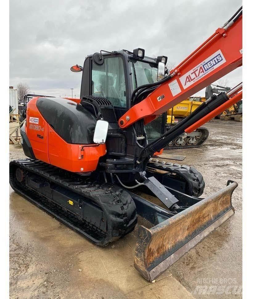 Kubota KX080 Trince forestali