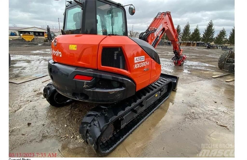Kubota KX080 Trince forestali