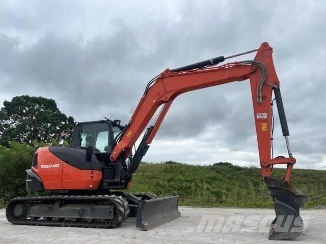 Kubota KX080-4A Escavatori cingolati