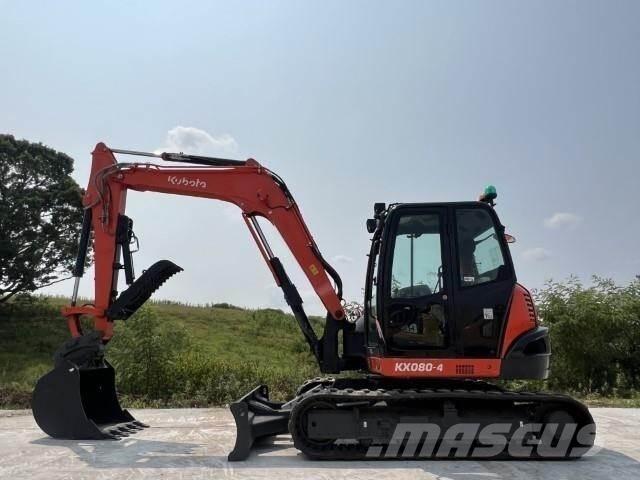Kubota KX080-4A Escavatori cingolati