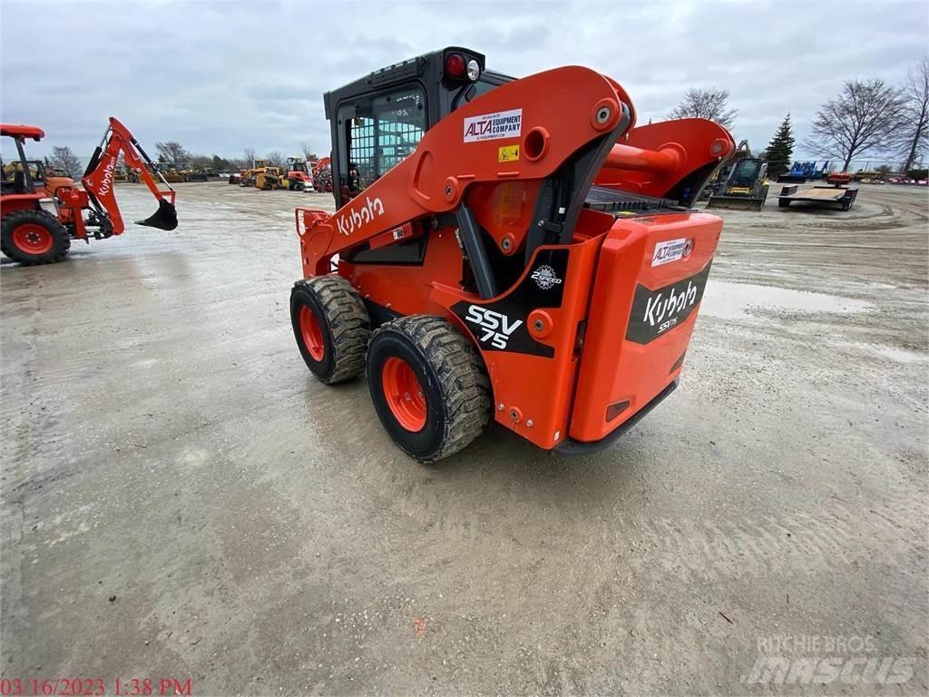 Kubota SSV75 Mini Pale Gommate