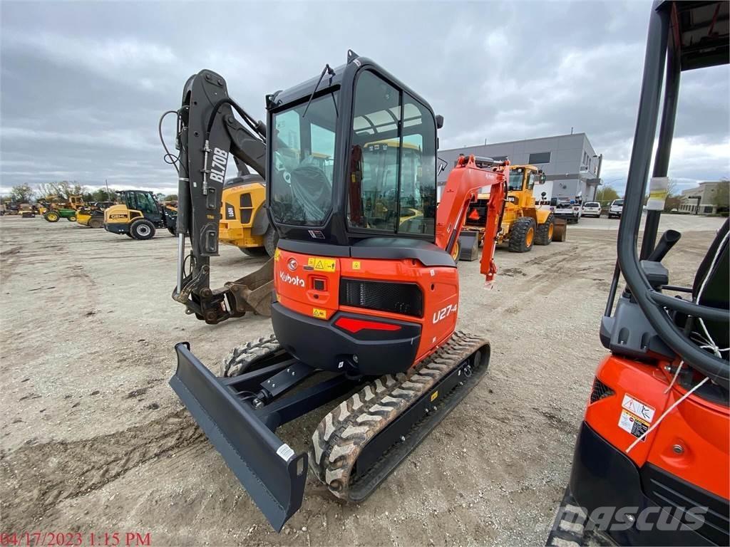 Kubota U27-4 Miniescavatori