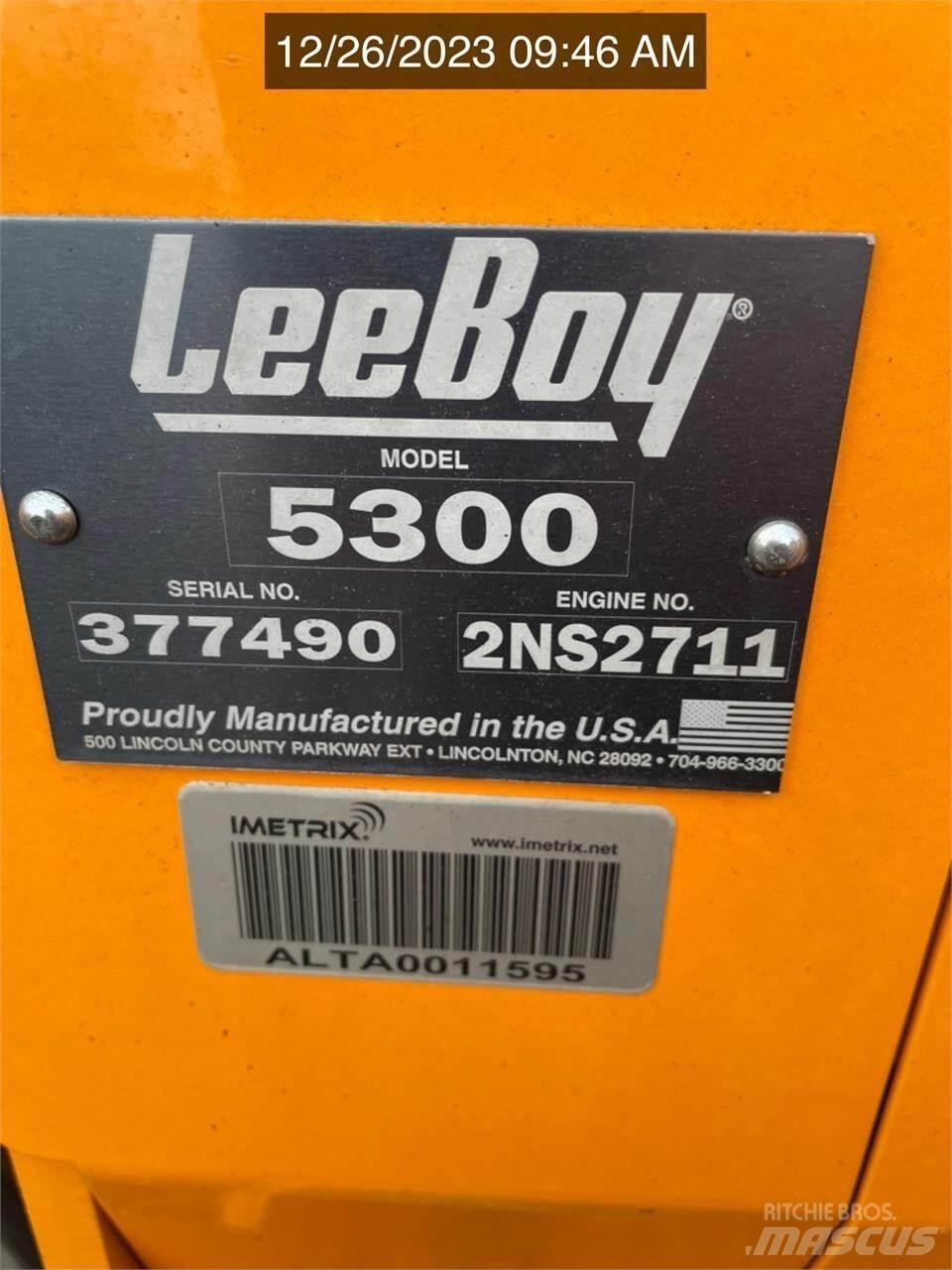 LeeBoy 5300 Finitrici