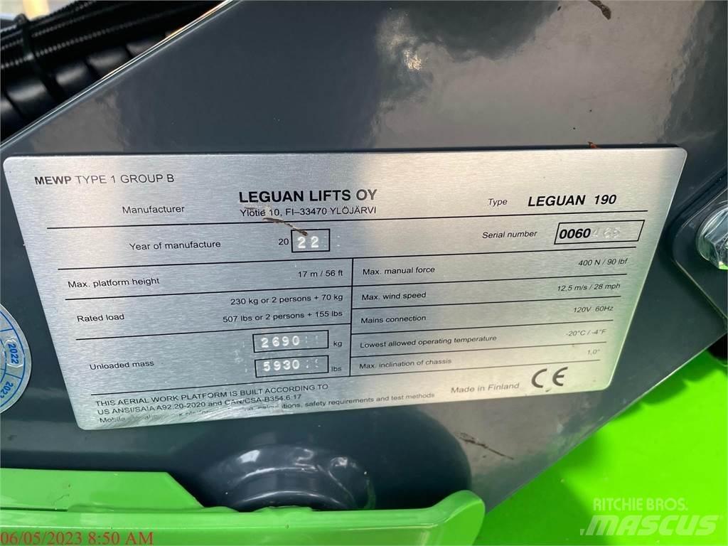 Leguan 190 Piattaforme a braccio articolato