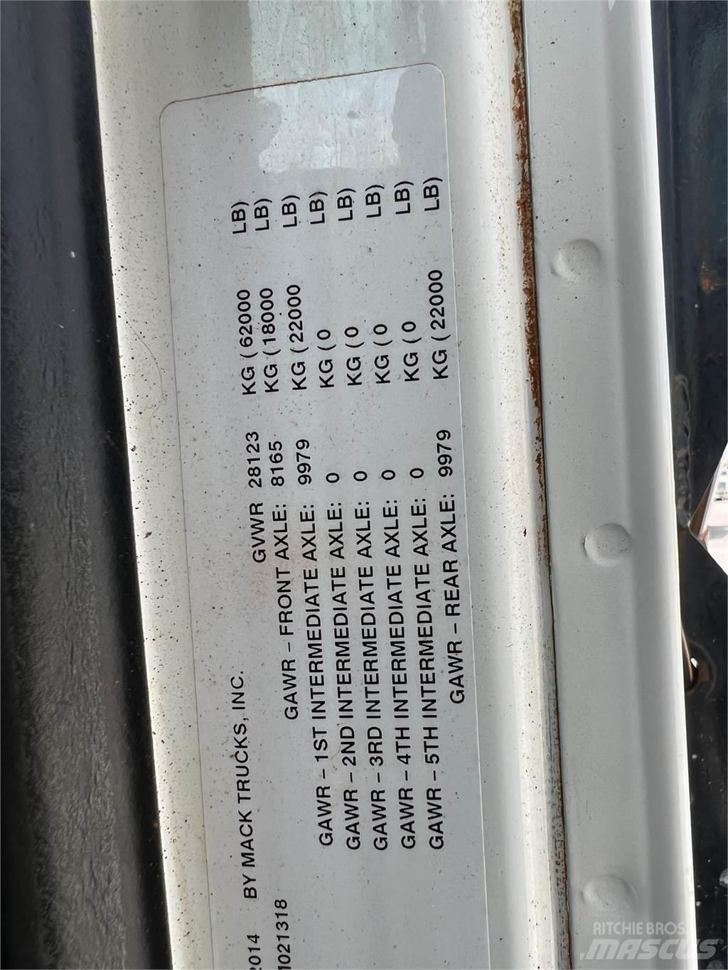 Mack GRANITE GU713 Costruzioni - Altro